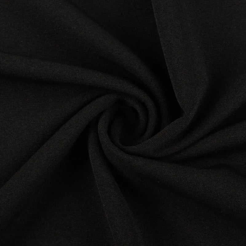 Summer Black Backless Bodycon Dress | Sleeveless Spaghetti Strap Slim Fit Party Dress