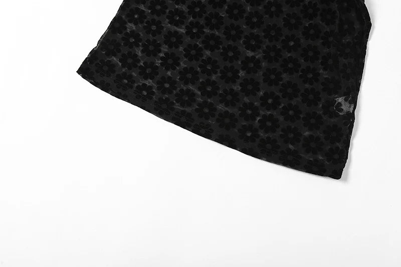 Hollow Out Strapless Knit Dress | Sexy Floor-Length Clubwear for Women